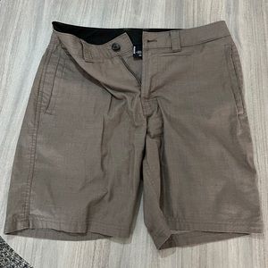 mens prana shorts size 32 color brown